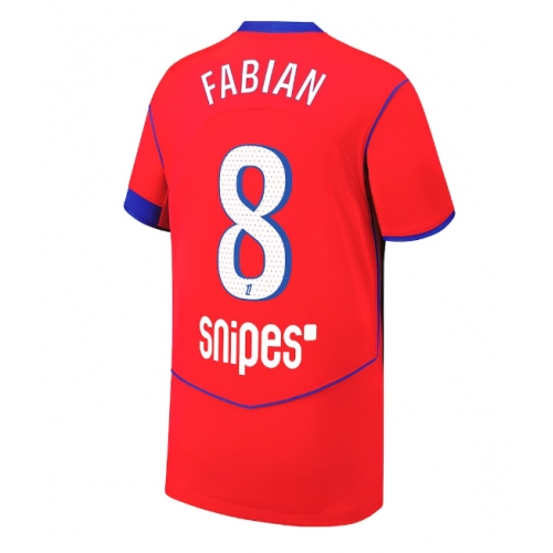 Billige Fotballdrakt Paris Saint-Germain Fabian Ruiz #8 Replika Tredjedrakt 2025-26 Kortermet Billige Fotballdrakt Paris Saint-Germain Fabian Ruiz #8 Replika Tredjedrakt 2025-26 Kortermet